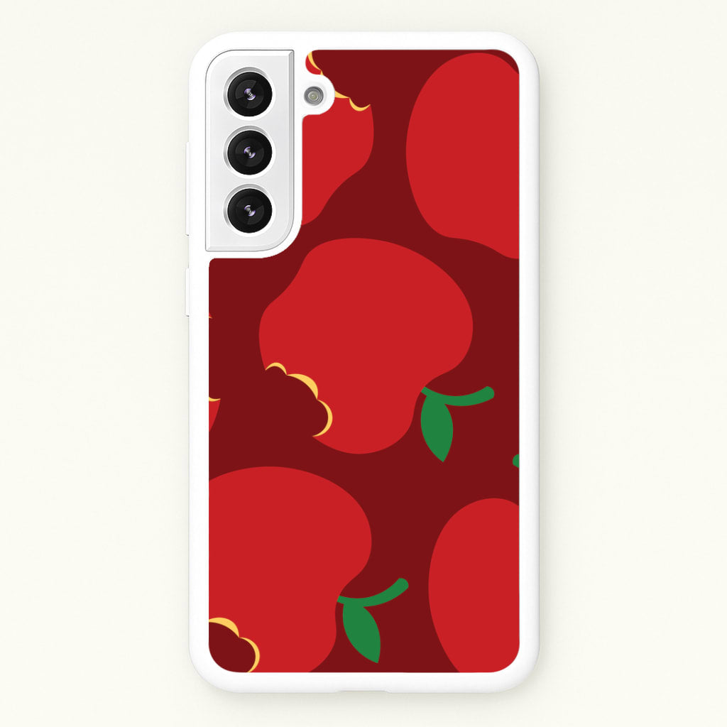Teacher Apples Pattern Galaxy S22 Plus Case
