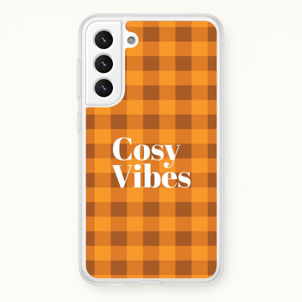 Checkered Cosy Vibes Galaxy S22 Plus Case