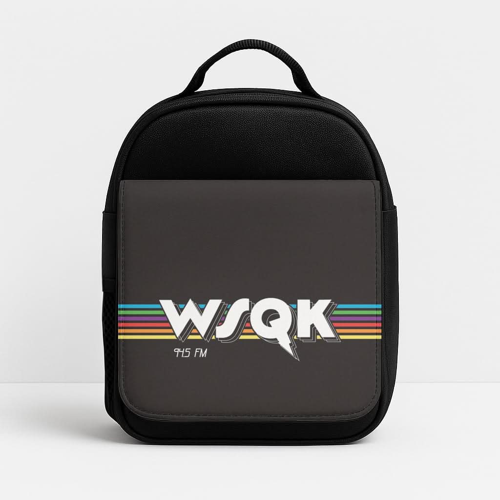WSQK Radio Insulated Lunch Bag