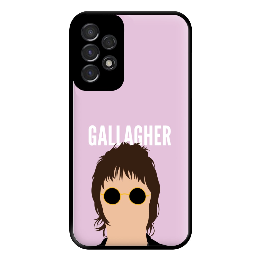 Rock Band Member Purple Galaxy A53 Case