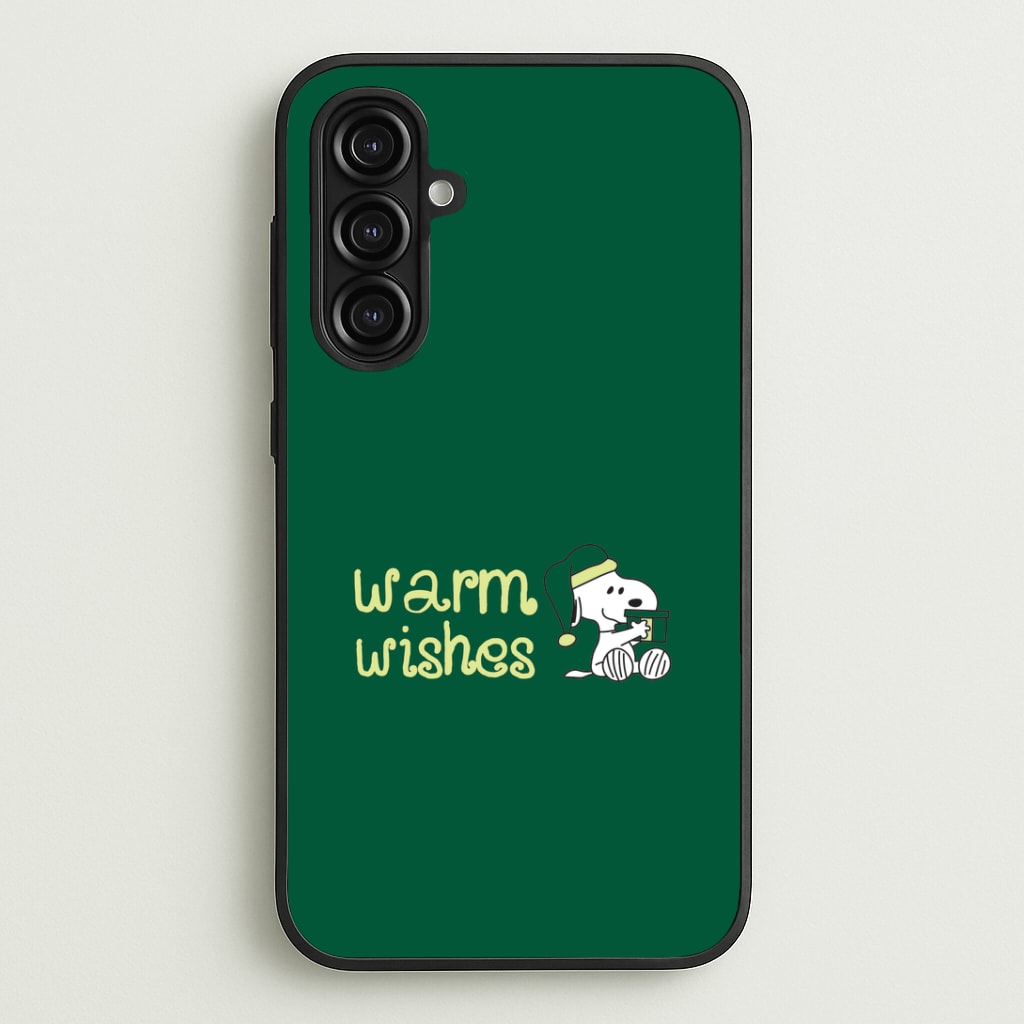 Cartoon Beagle Warm Wishes Galaxy A16 Case