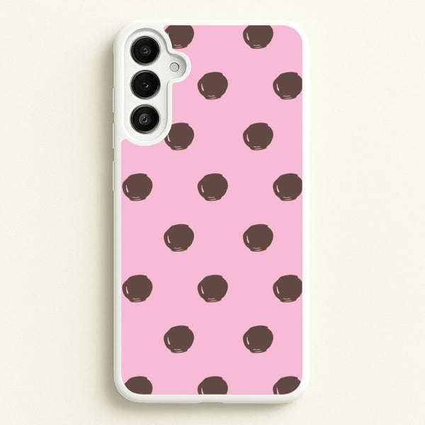 Strawberry Buttons Galaxy A36 Case