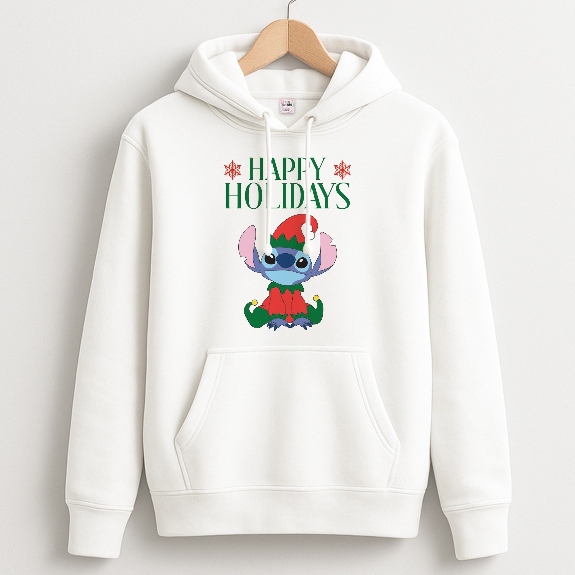 Cute Blue Alien Elf Unisex Hoodie