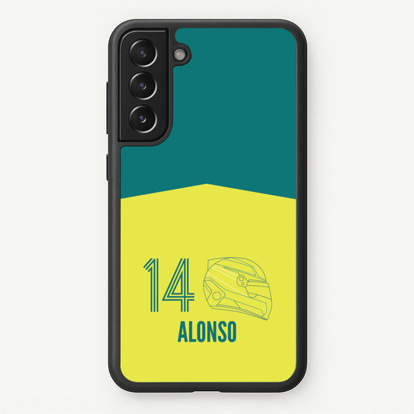 Alonso Helmet 2026 Galaxy S21 Plus Case
