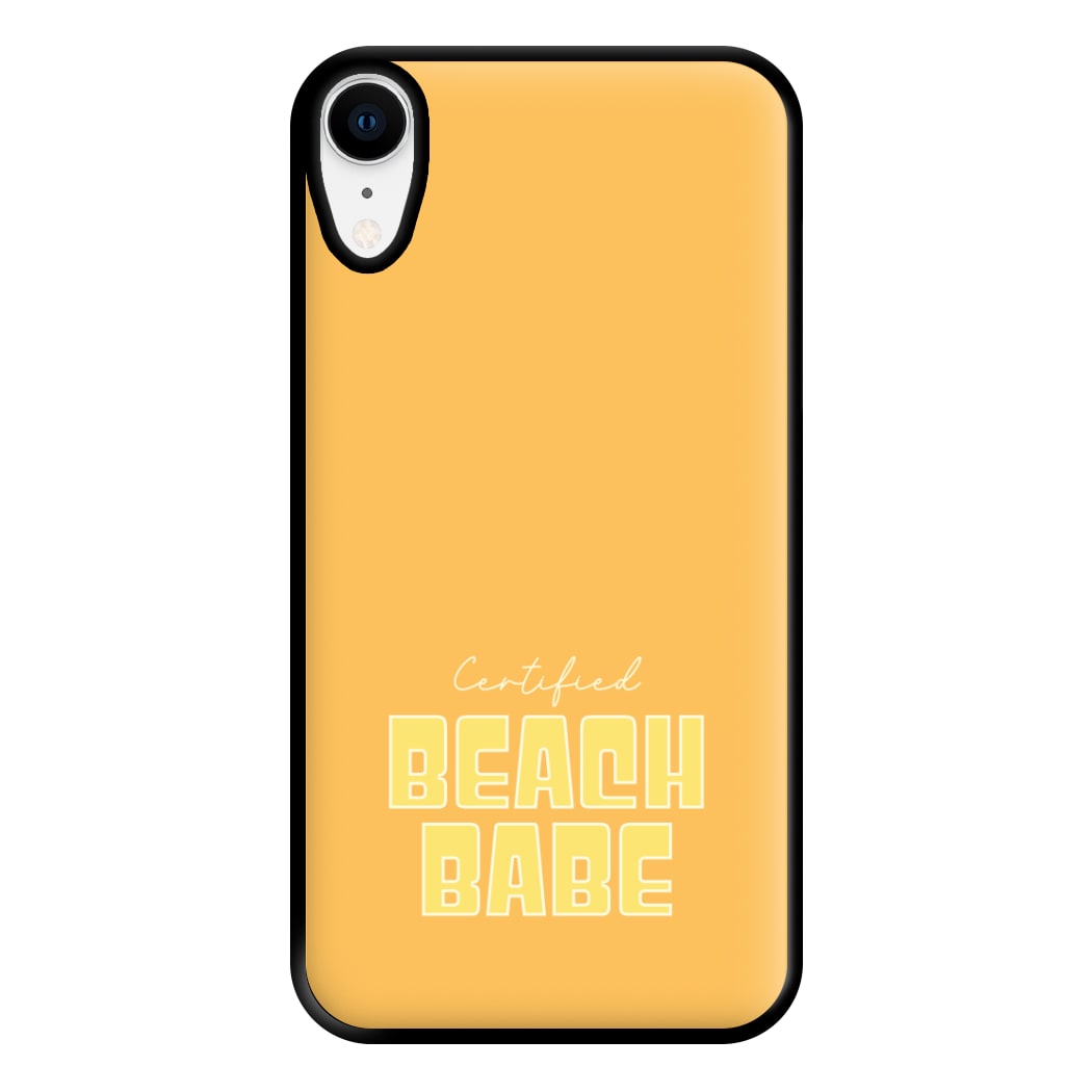 Certified Beach Babe iPhone XR Case