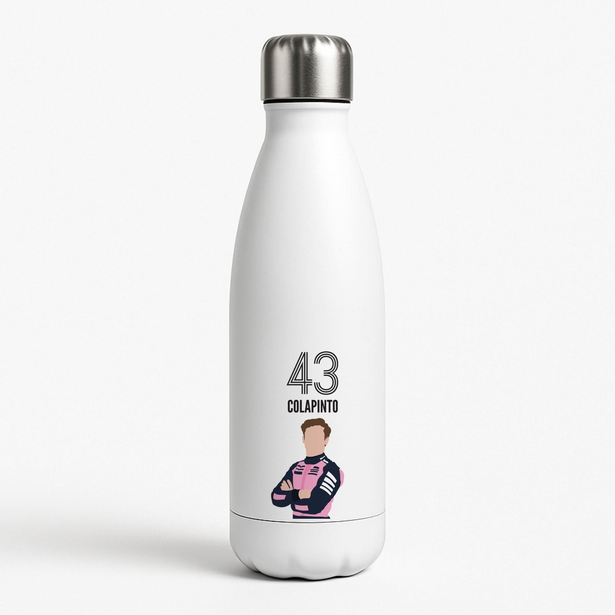Colapinto 2026 White Water Bottle