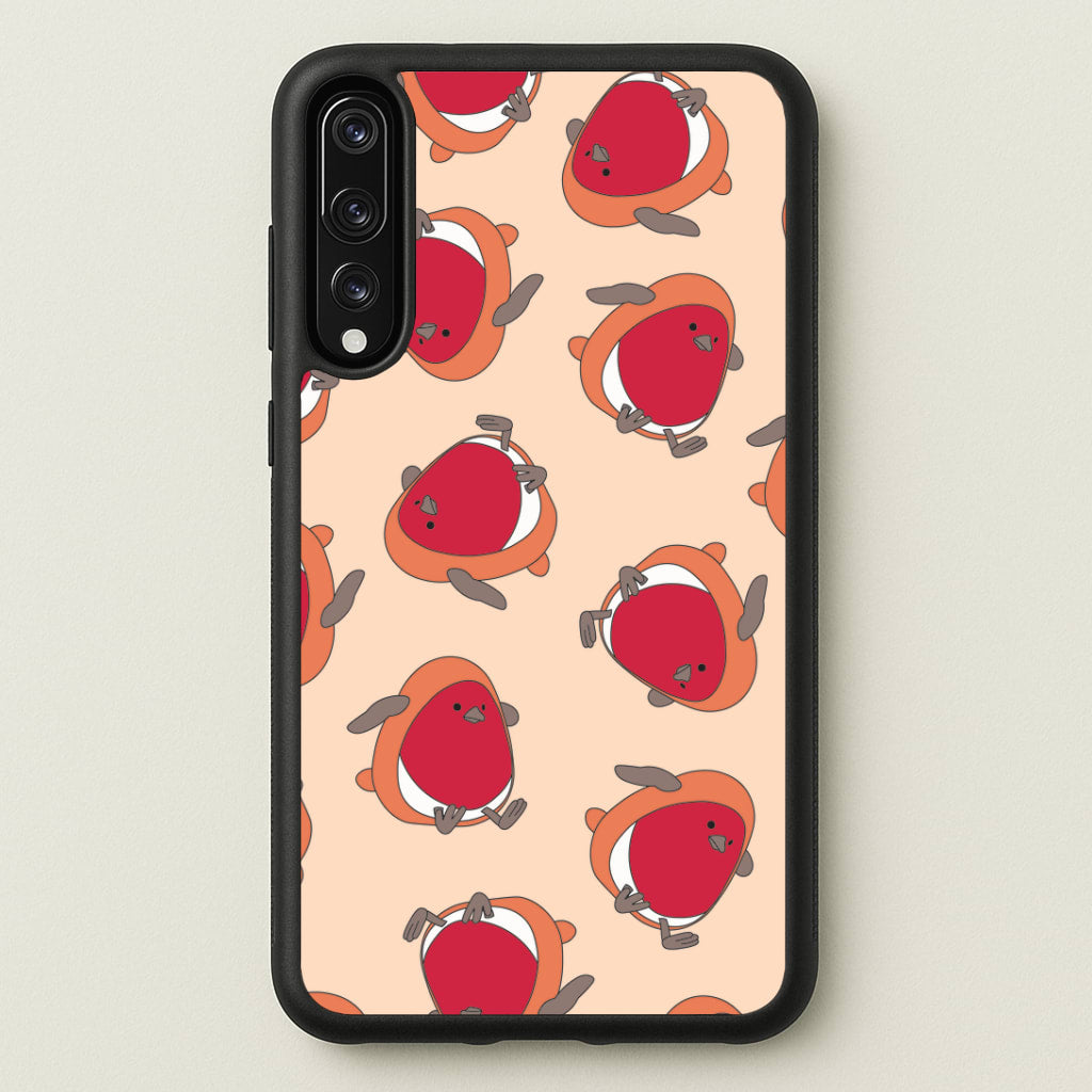 Christmas Robin Plush Pattern Huawei P20 Pro Case