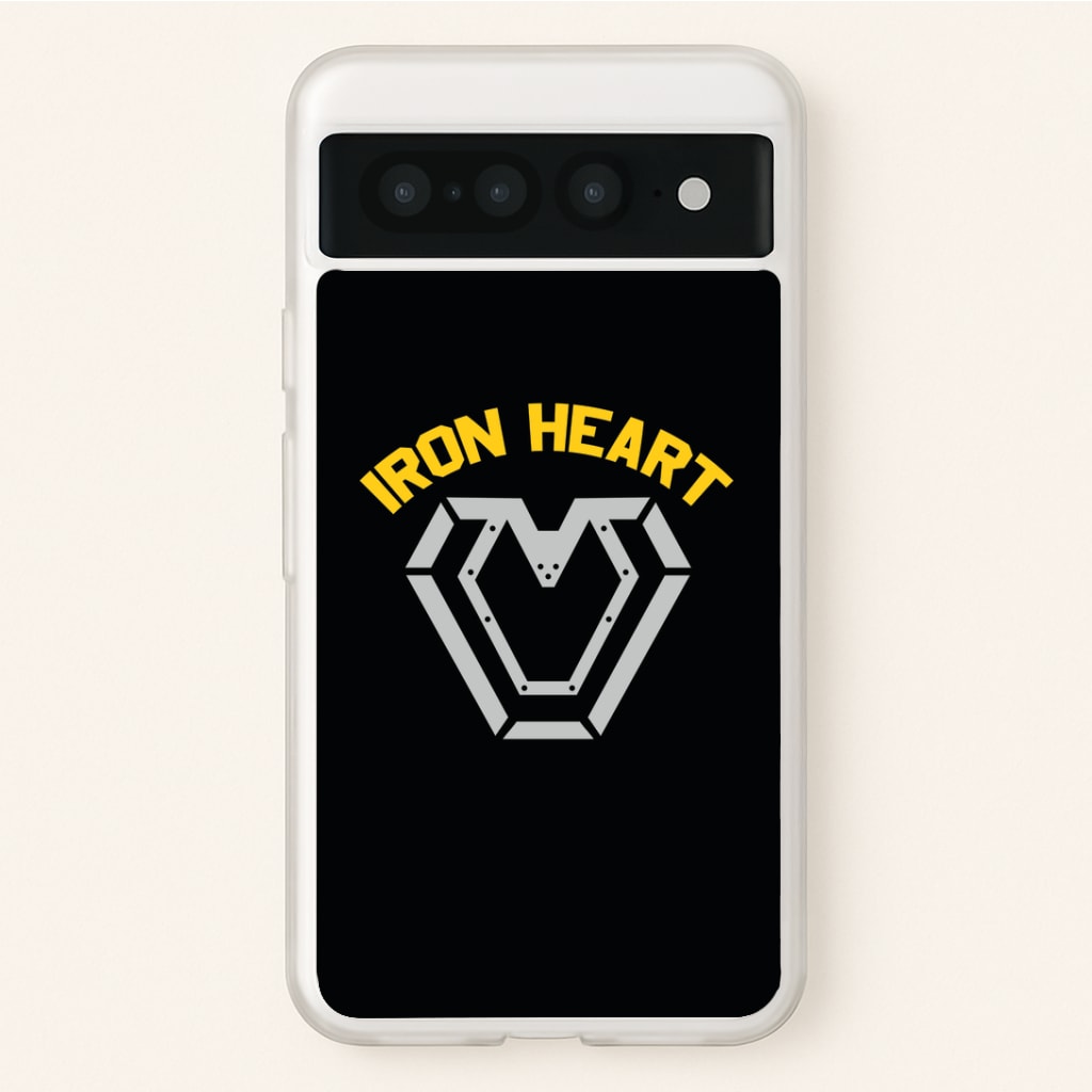 Metal Hero Heart Google Pixel 7 Pro Case