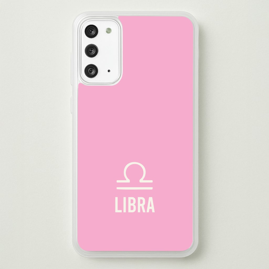 Libra Pastel Zodiac Galaxy Note 20 Case