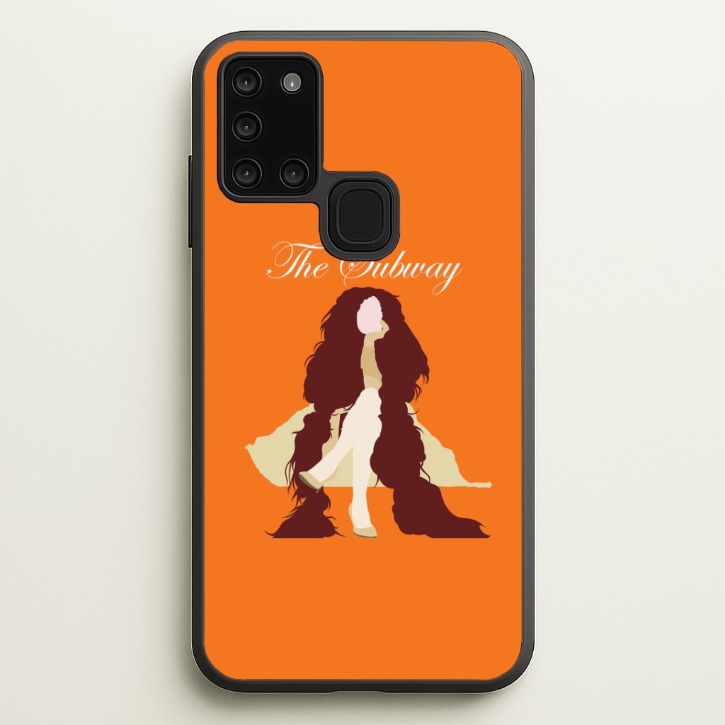 Subway Orange Galaxy A21s Case
