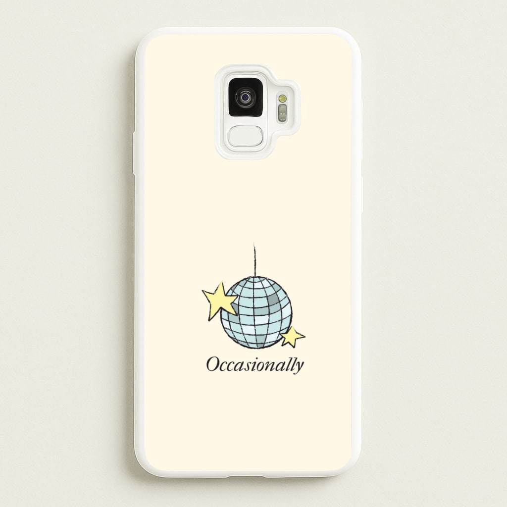 Ocasionally Discoball Galaxy S9 Case