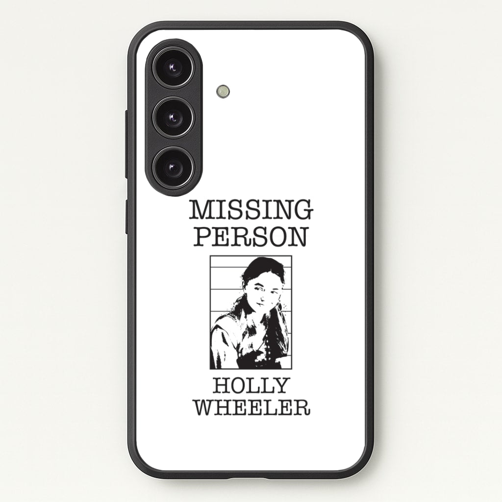 Missing Person Holly Galaxy S25 Case