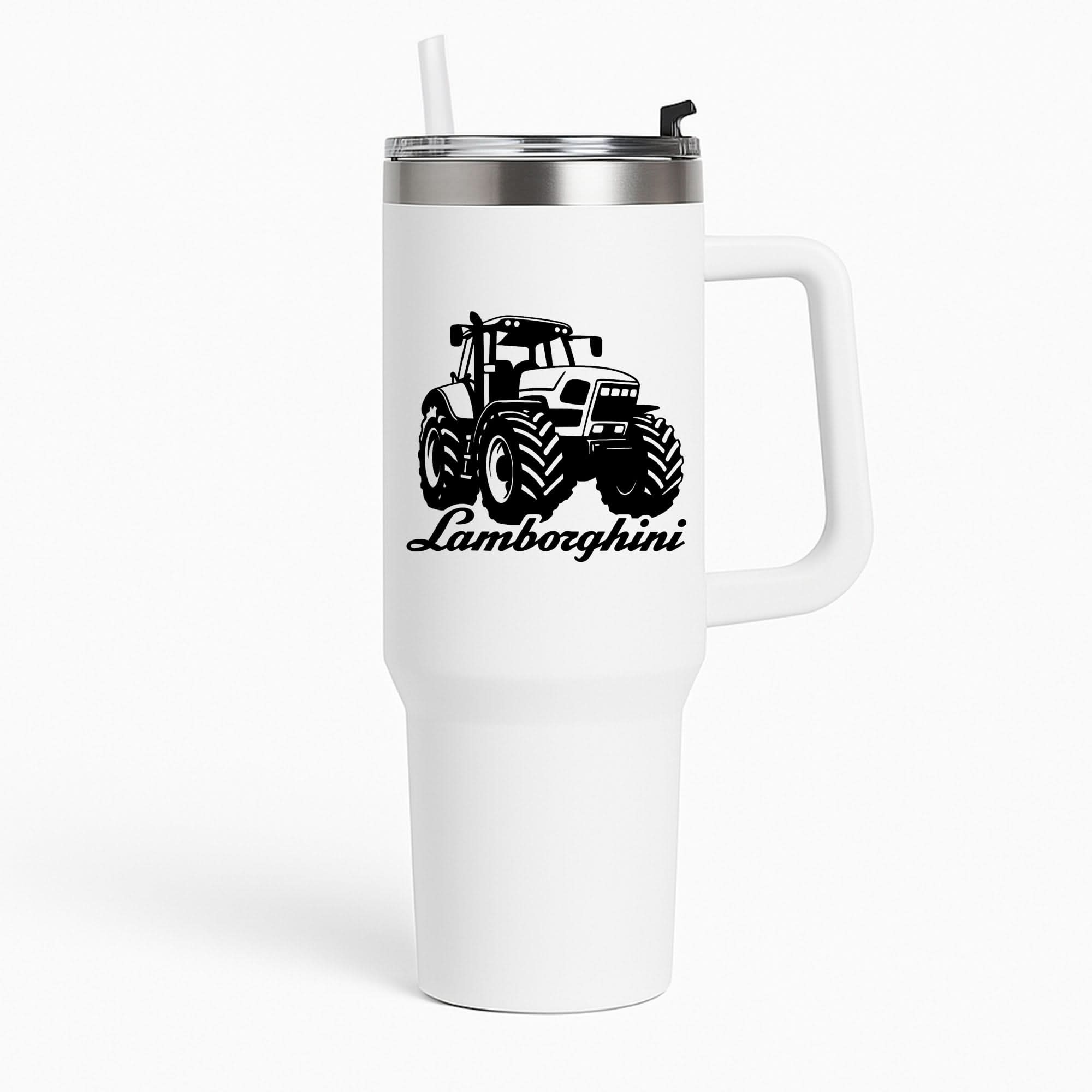 Lambo Tractor Tumbler