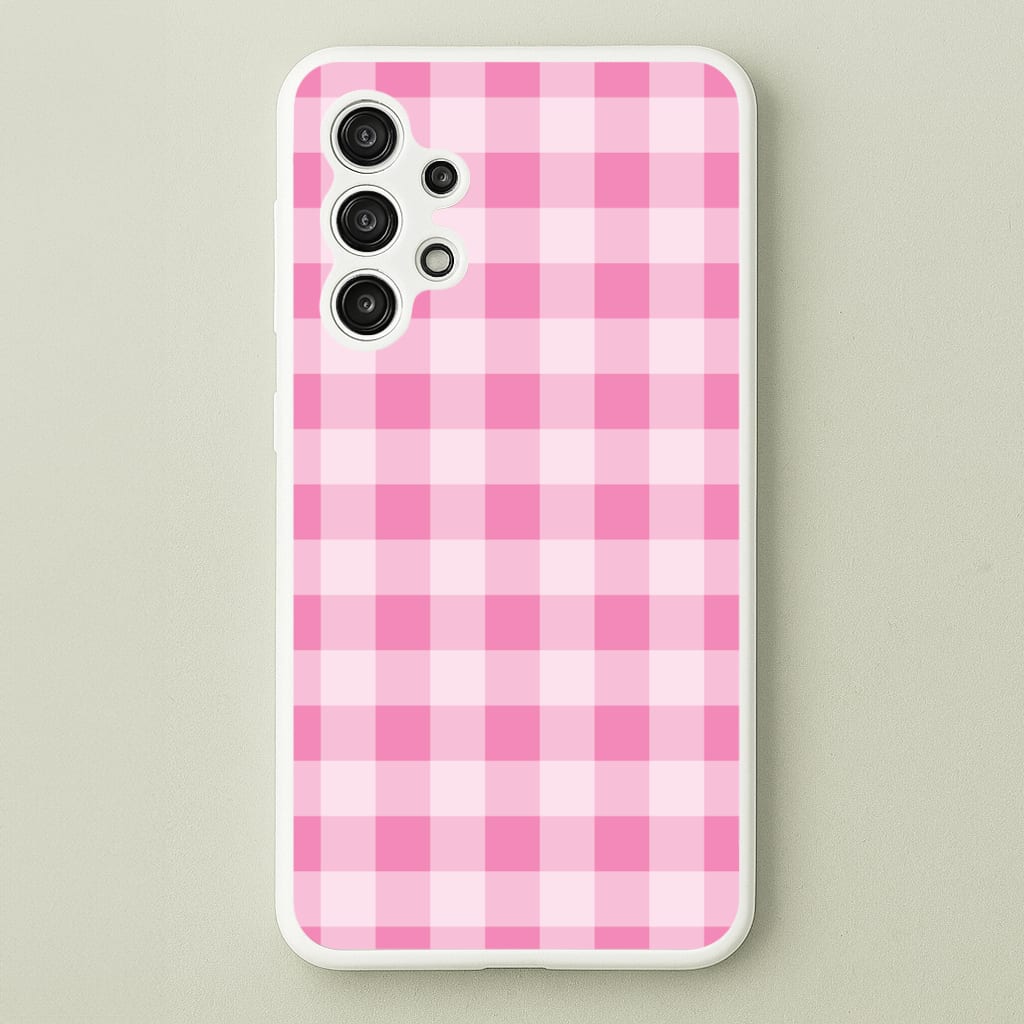 Strawberry Gingham Galaxy A13 Case
