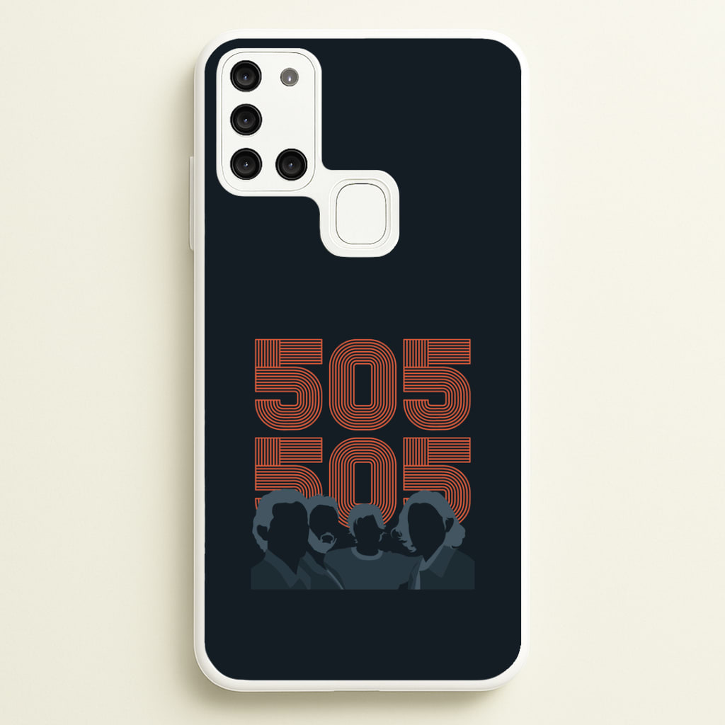 505 Band Members Dark Galaxy A21s Case