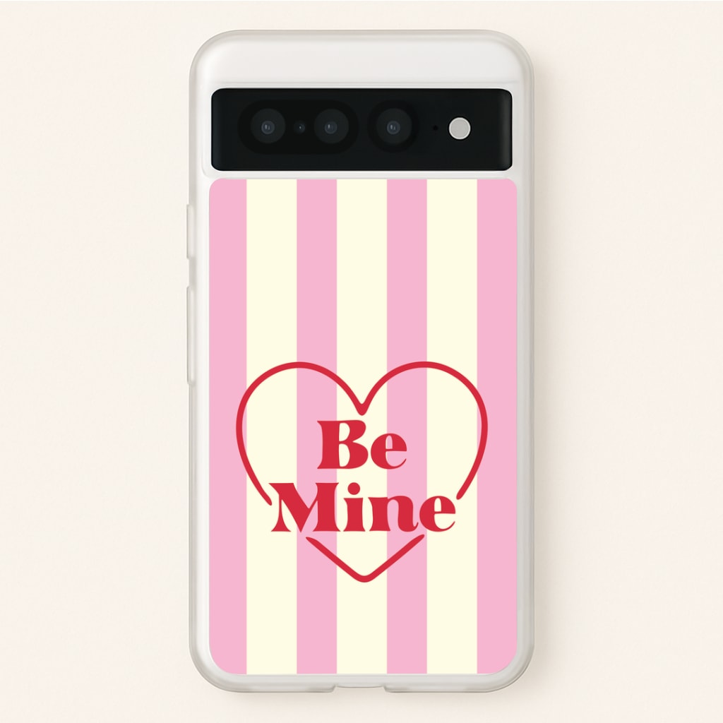 Be Mine Stripey Google Pixel 7 Pro Case