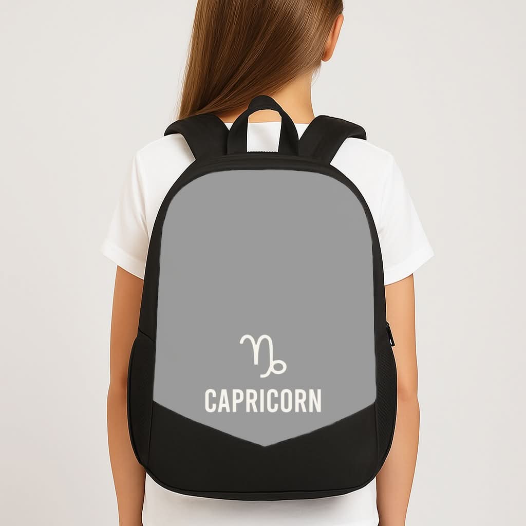 Capricorn Pastel Zodiac School Bag