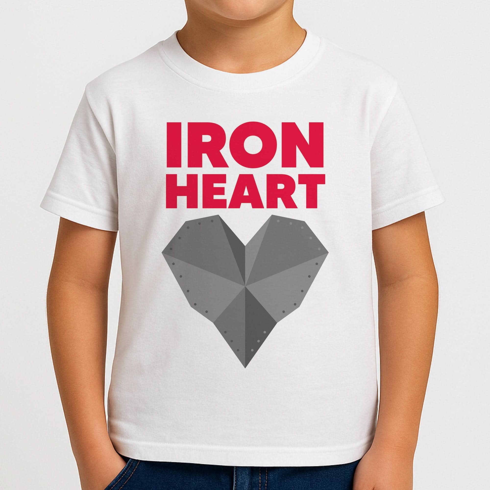 Metal Heart Boys T-Shirt