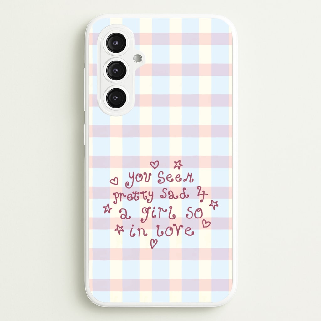 Dreamy Plaid Galaxy S23FE Case