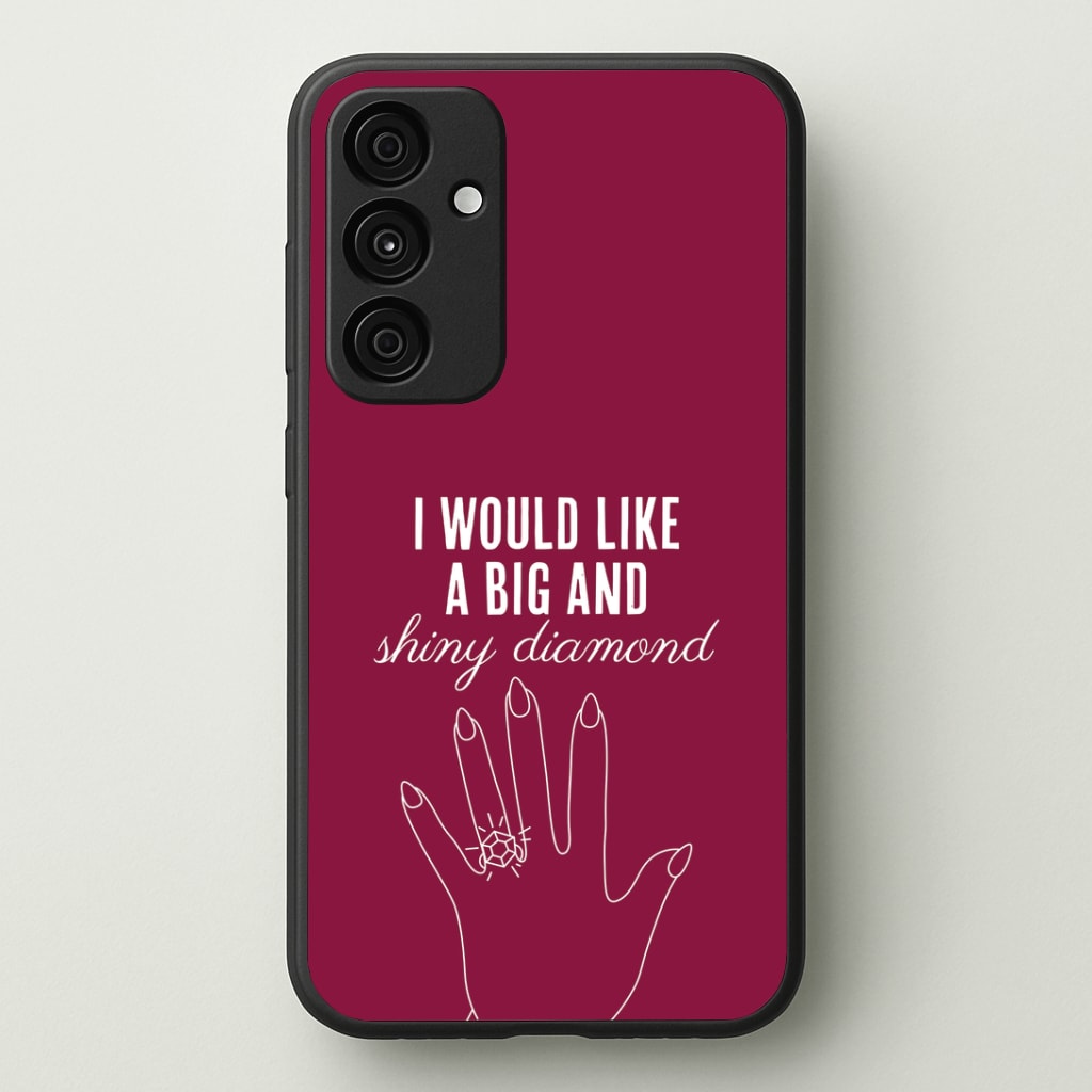 Shiny Diamond Galaxy A55 Case