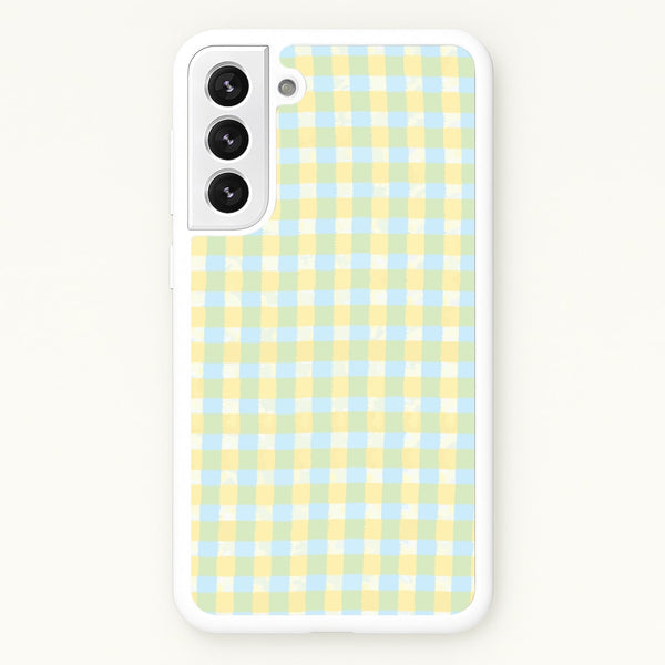 Lemonade Gingham Galaxy S21 Plus Case