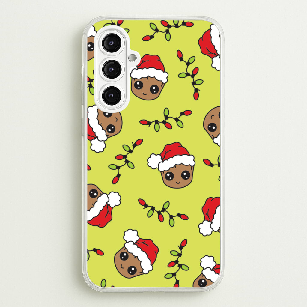 Christmas Tree Hero Pattern Galaxy A16 Case