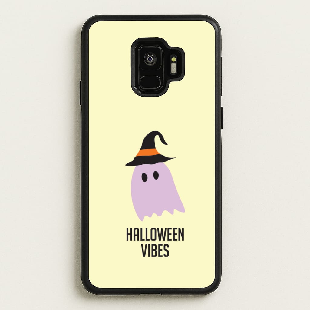 Purple Ghost Halloween Vibes Galaxy S9 Case