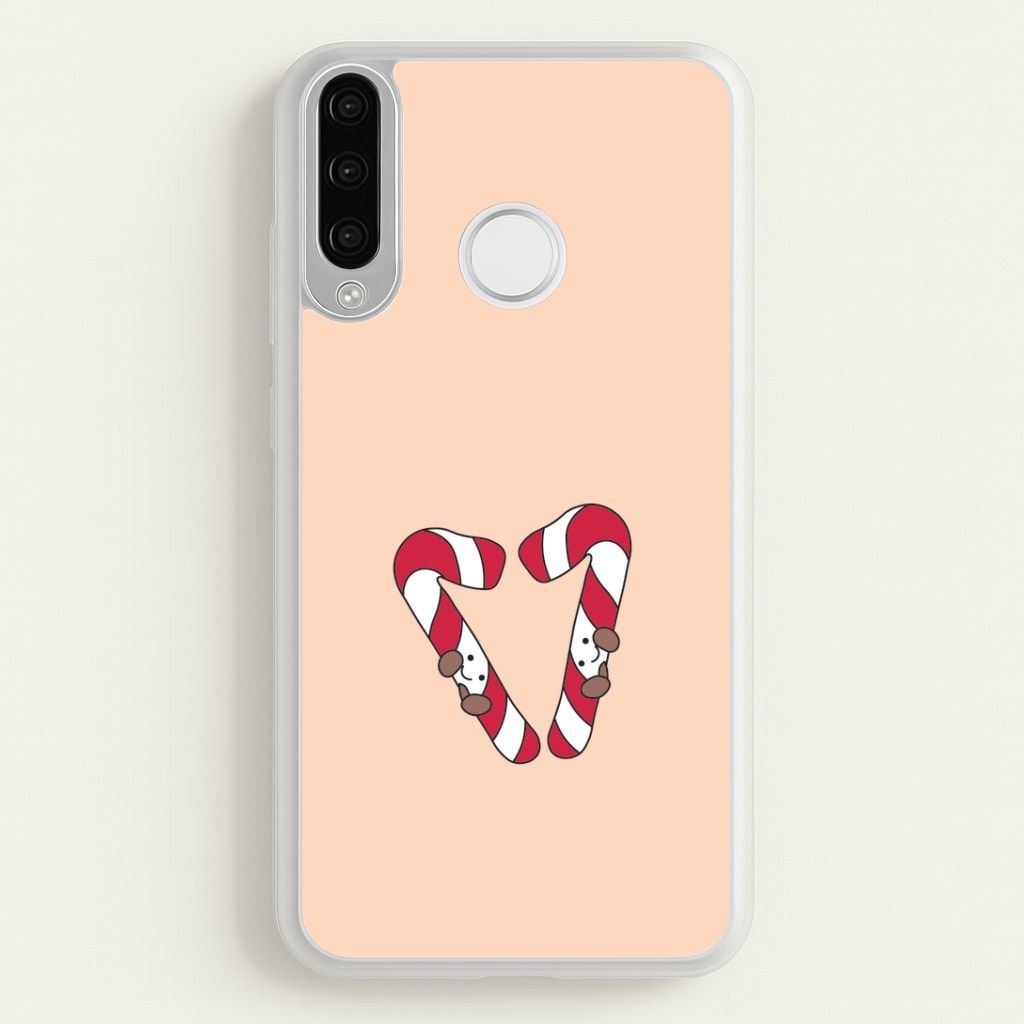 Christmas Candycane Plushies Huawei P30 Lite Case