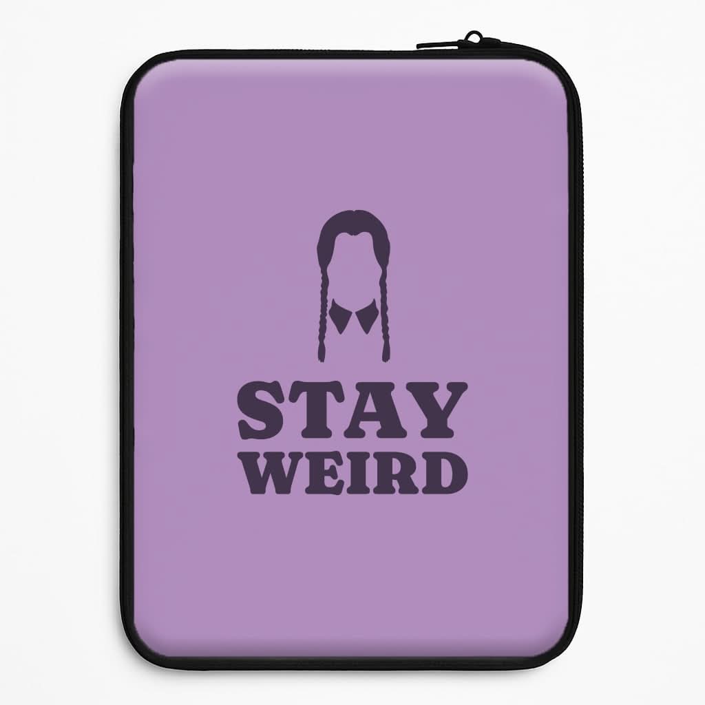 Stay Weird Purple Universal Laptop Sleeve
