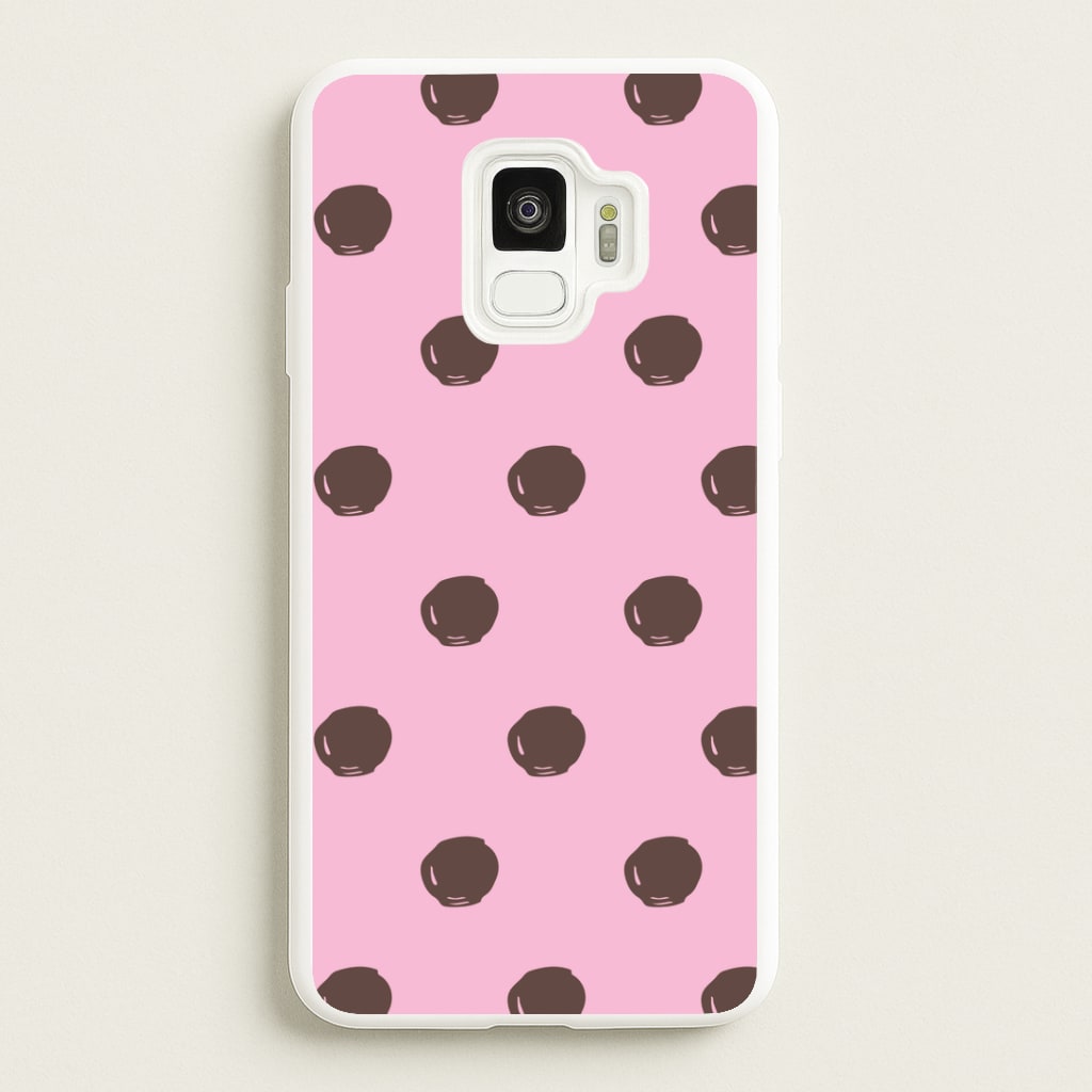 Strawberry Buttons Galaxy S9 Case