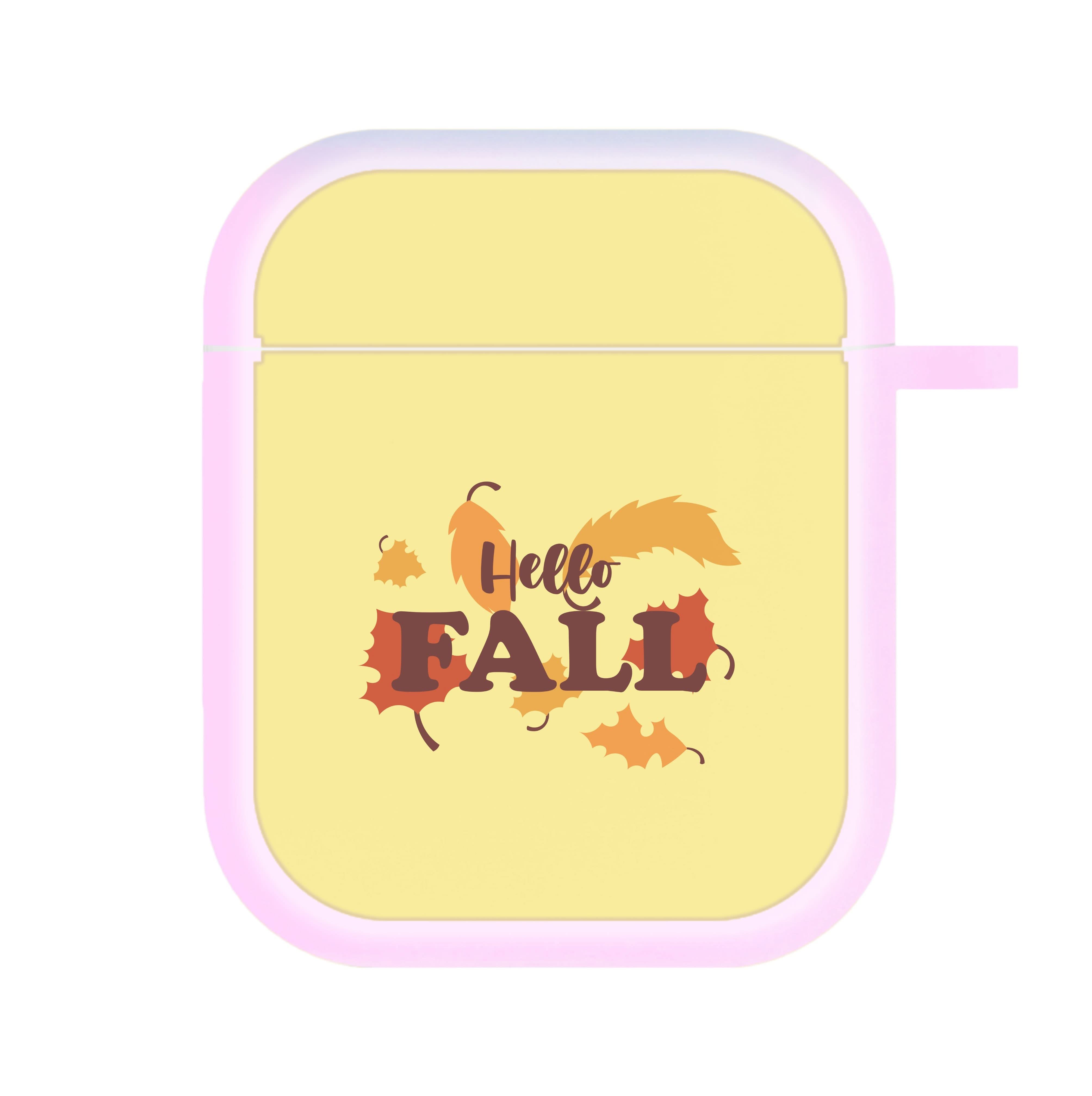 Hello Fall AirPods Case