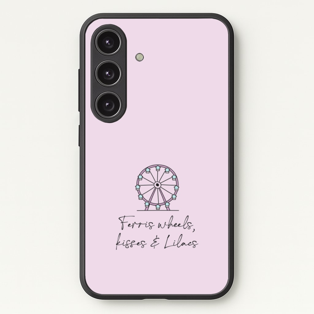 Ferris Wheels, Kisses & Lilacs Galaxy S25 Case