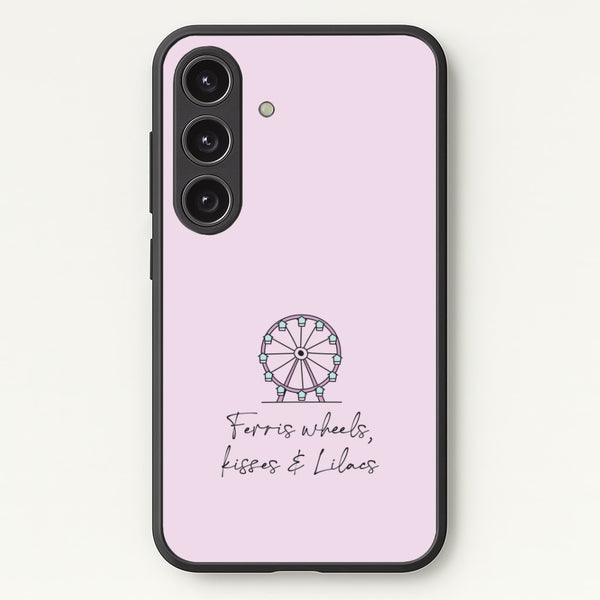 Ferris Wheels, Kisses & Lilacs Galaxy S24FE Case