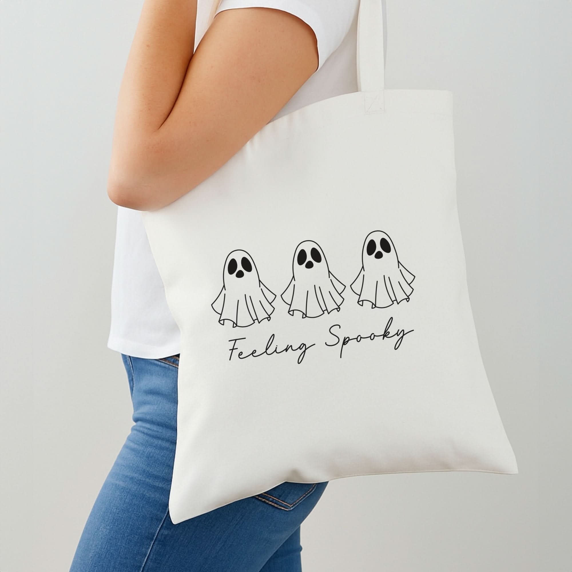 Feeling Spooky Ghosts Shoulder Bag