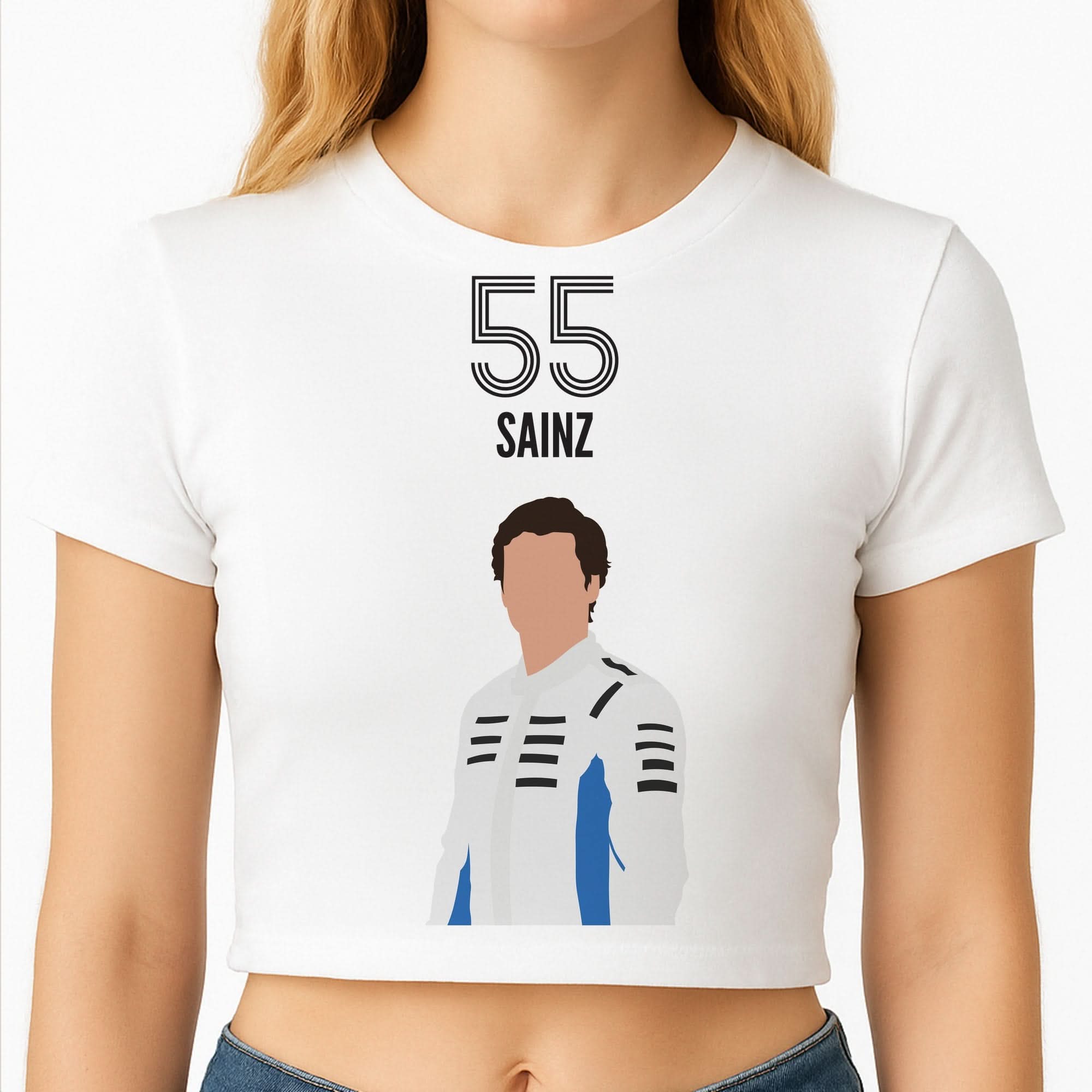 Sainz 2026 Crop Top