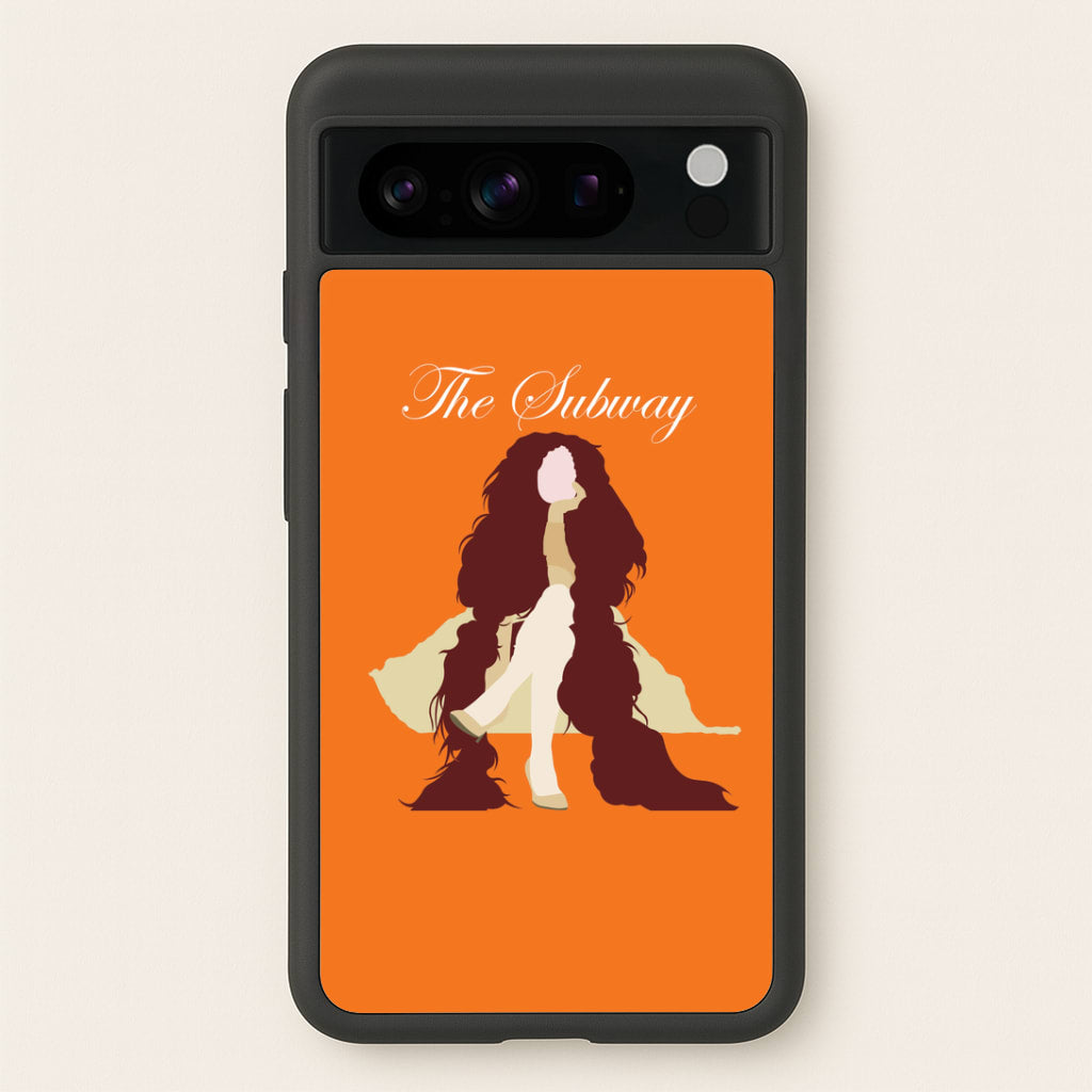 Subway Orange Google Pixel 8 Pro Case