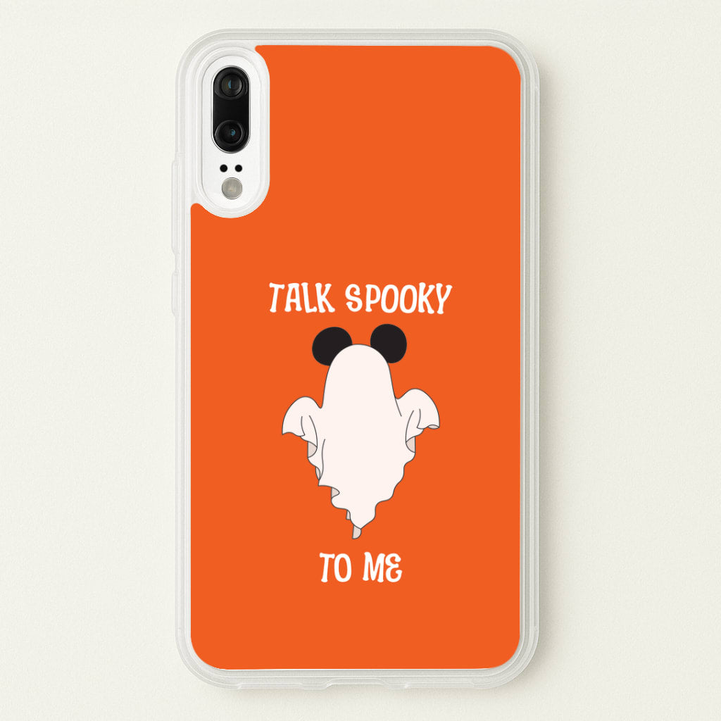 Talk Spooky To Me Mouse Ghost Huawei P20 Case