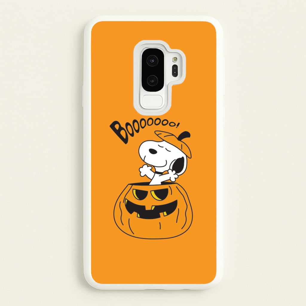 Cartoon Beagle Pumpkin Galaxy S9 Plus Case