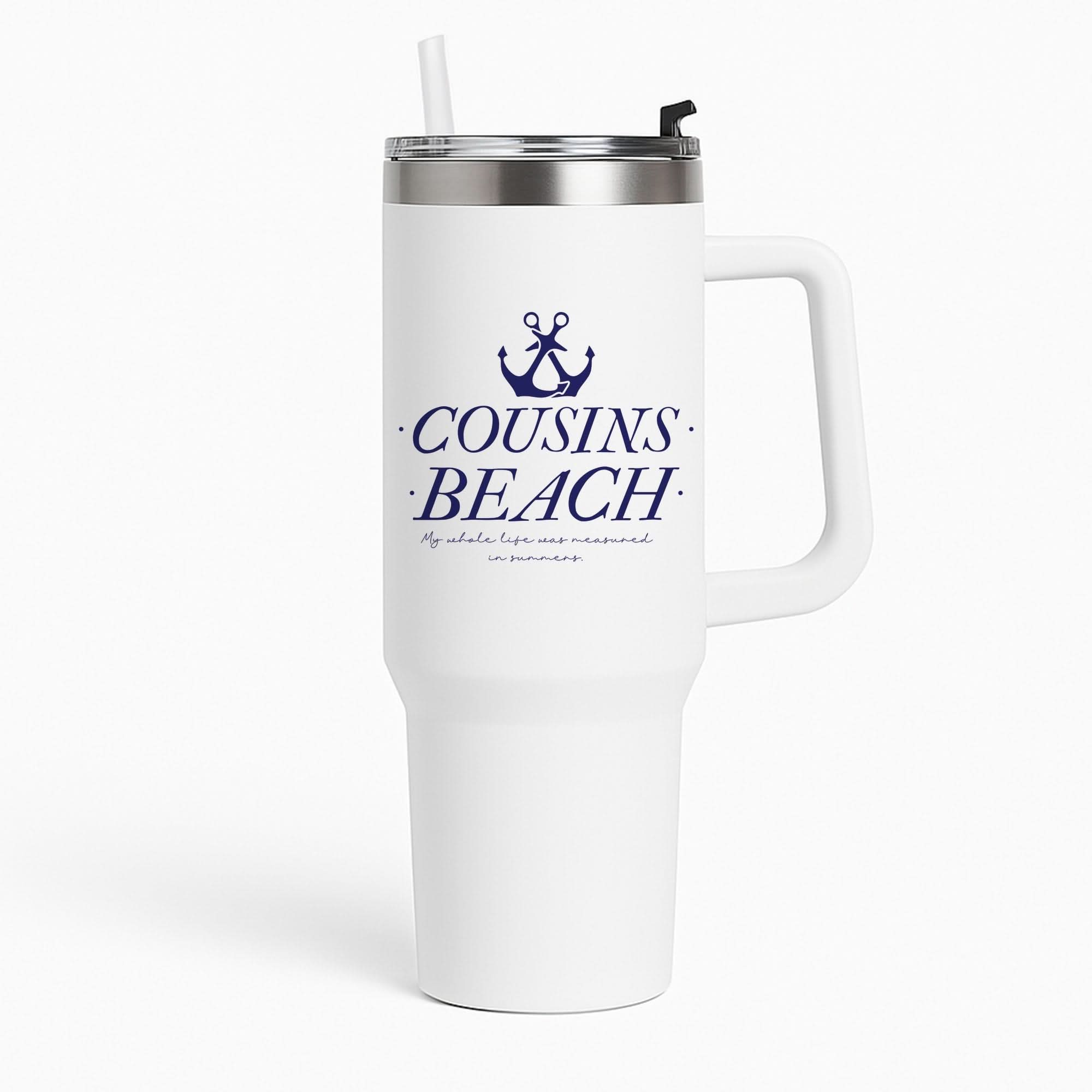 Stripes Cousin Beach Tumbler
