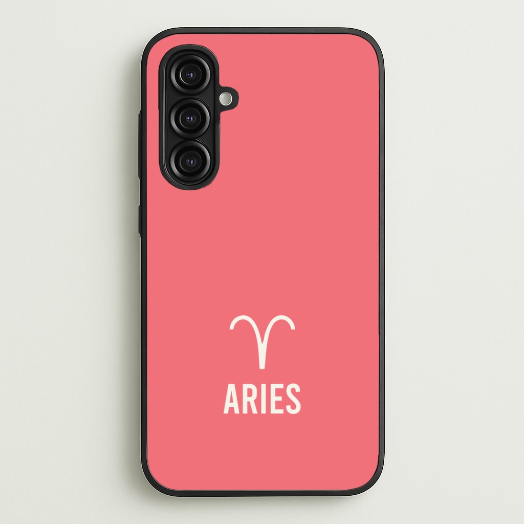 Aries Pastel Zodiac Galaxy A16 Case