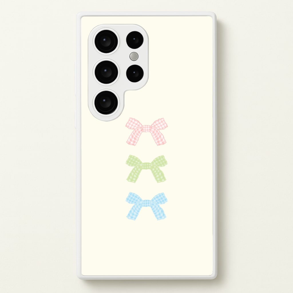 Gingham Tiered Ties Galaxy S24 Ultra Case