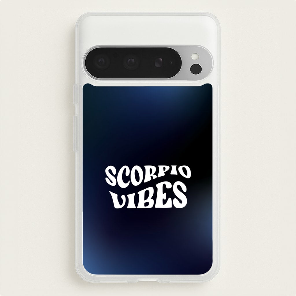 Scorpio Vibes Gradient Zodiac Google Pixel 9 Pro XL Case