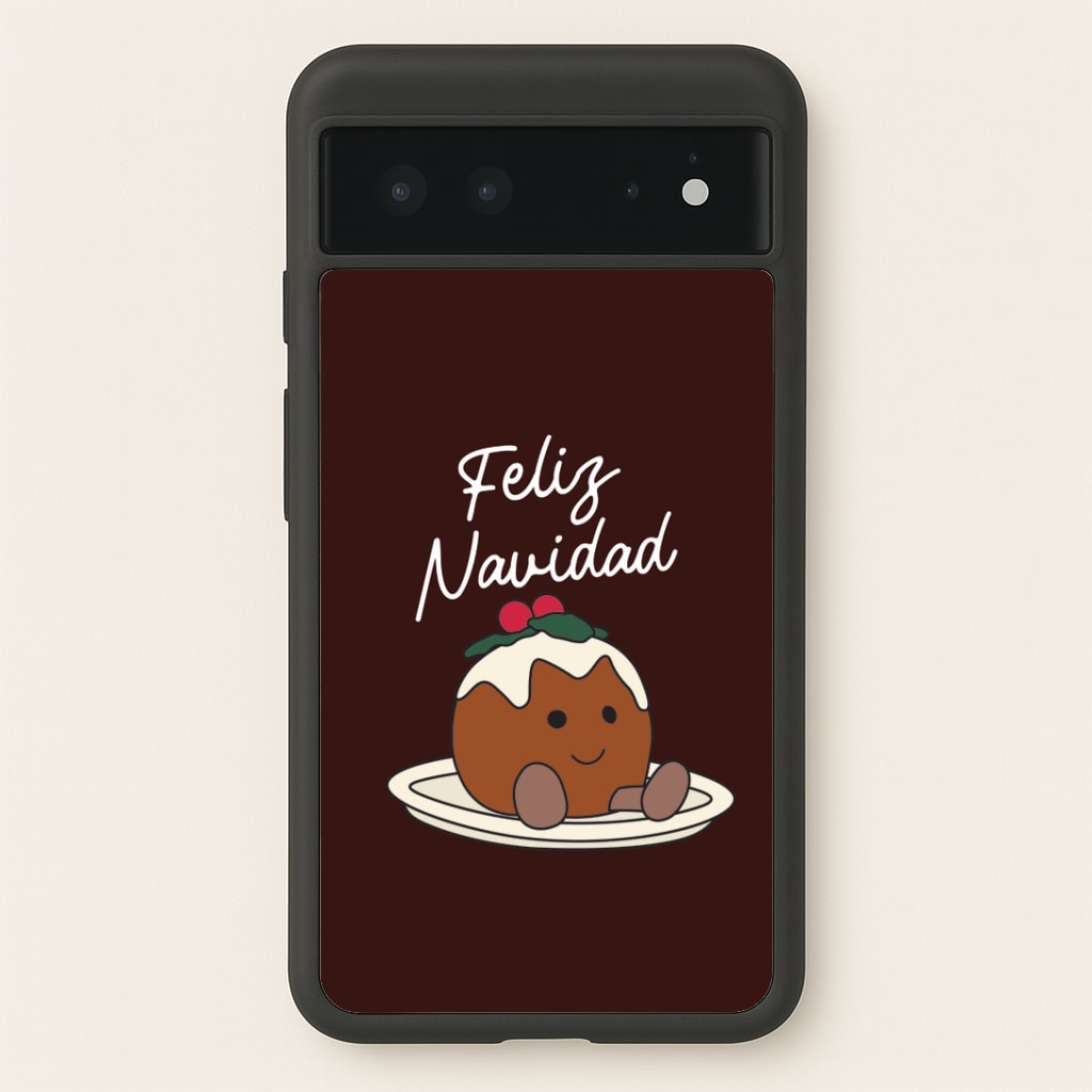 Christmas Pudding Plush Google Pixel 6 Case