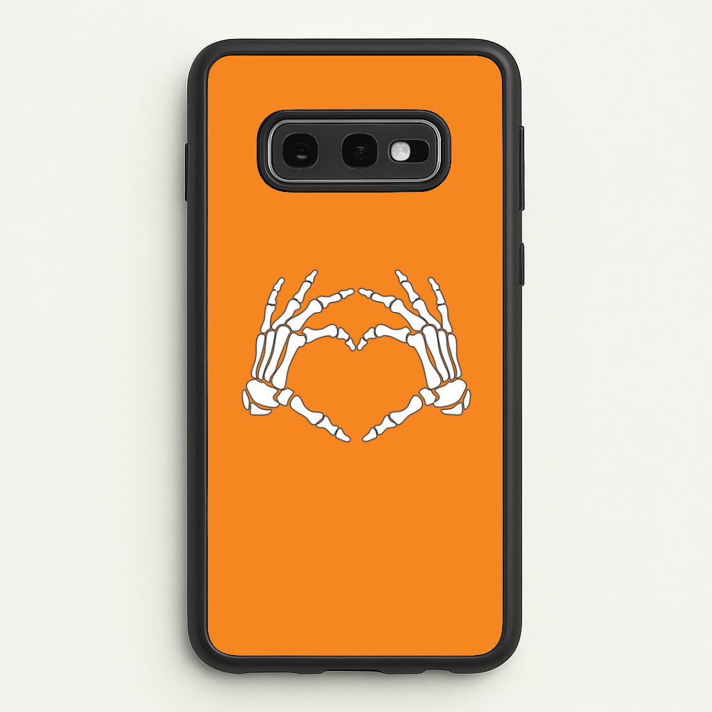 Skeleton Heart Galaxy S10e Case
