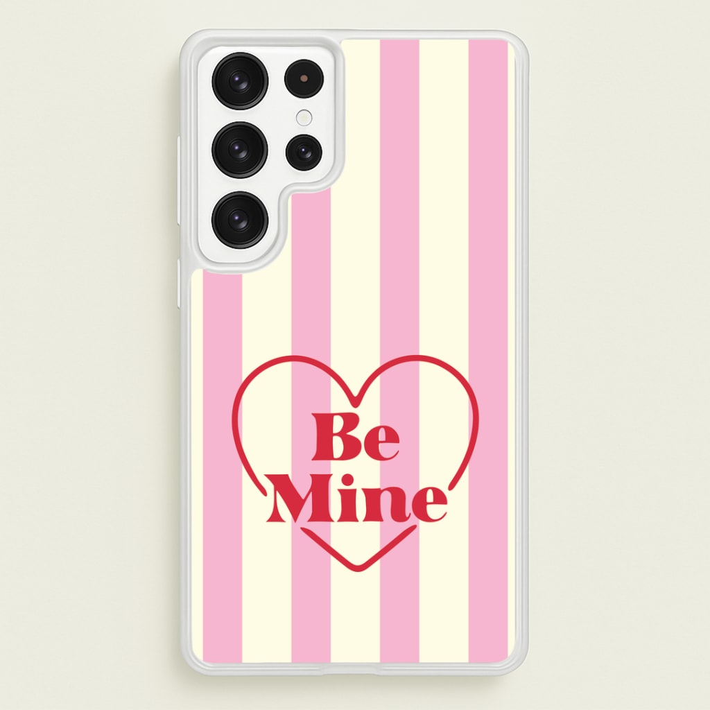 Be Mine Stripey Galaxy S22 Ultra Case