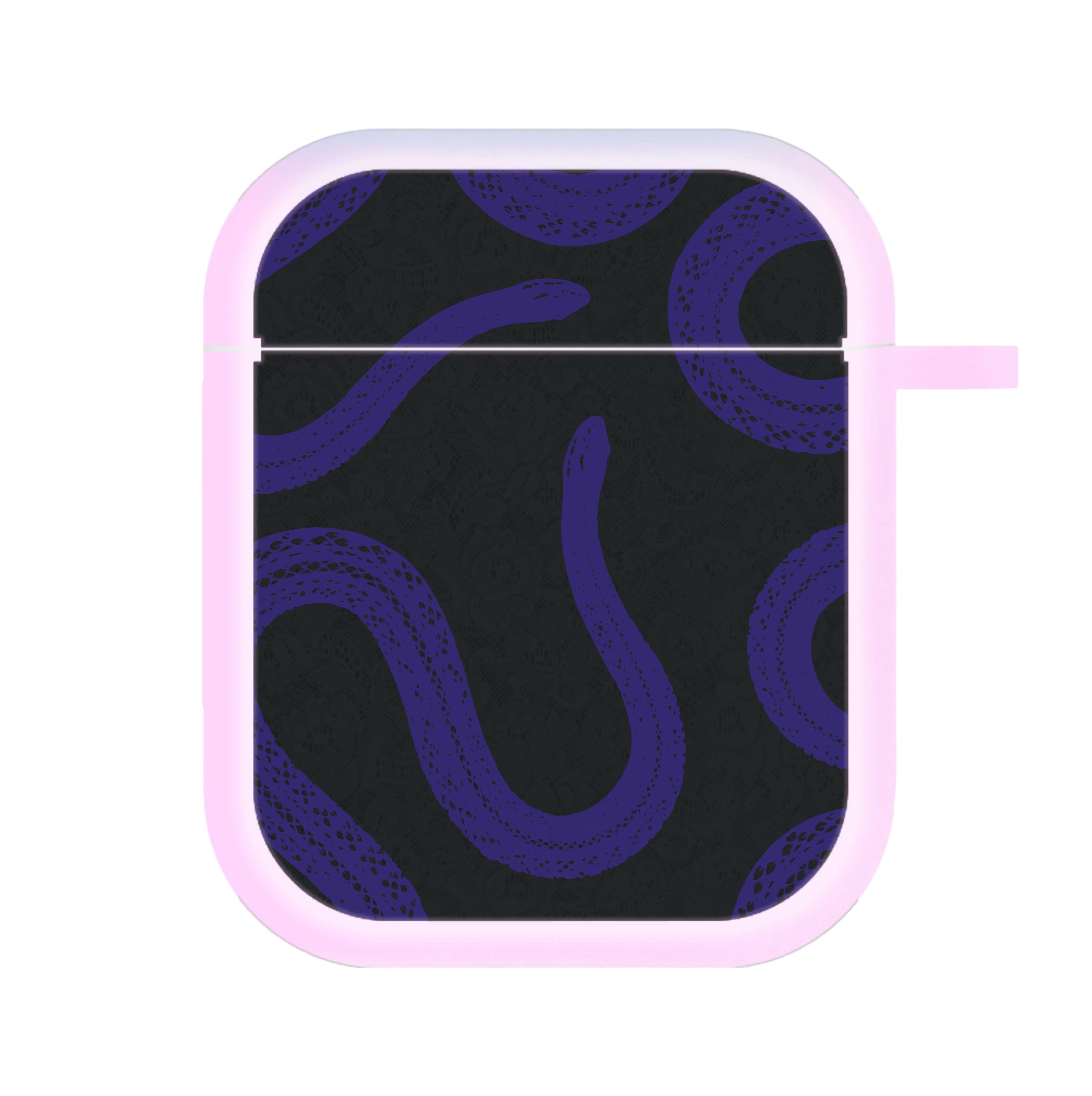 Snakes And Lace Pattern AirPods Case