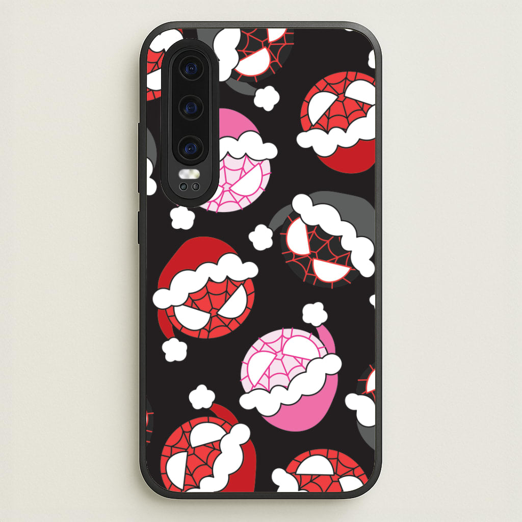 Spider Heroes Christmas Pattern Huawei P30 Case