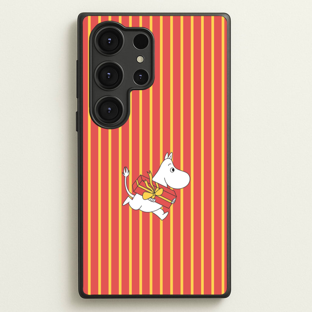 Red Present Moom Galaxy S25 Ultra Case