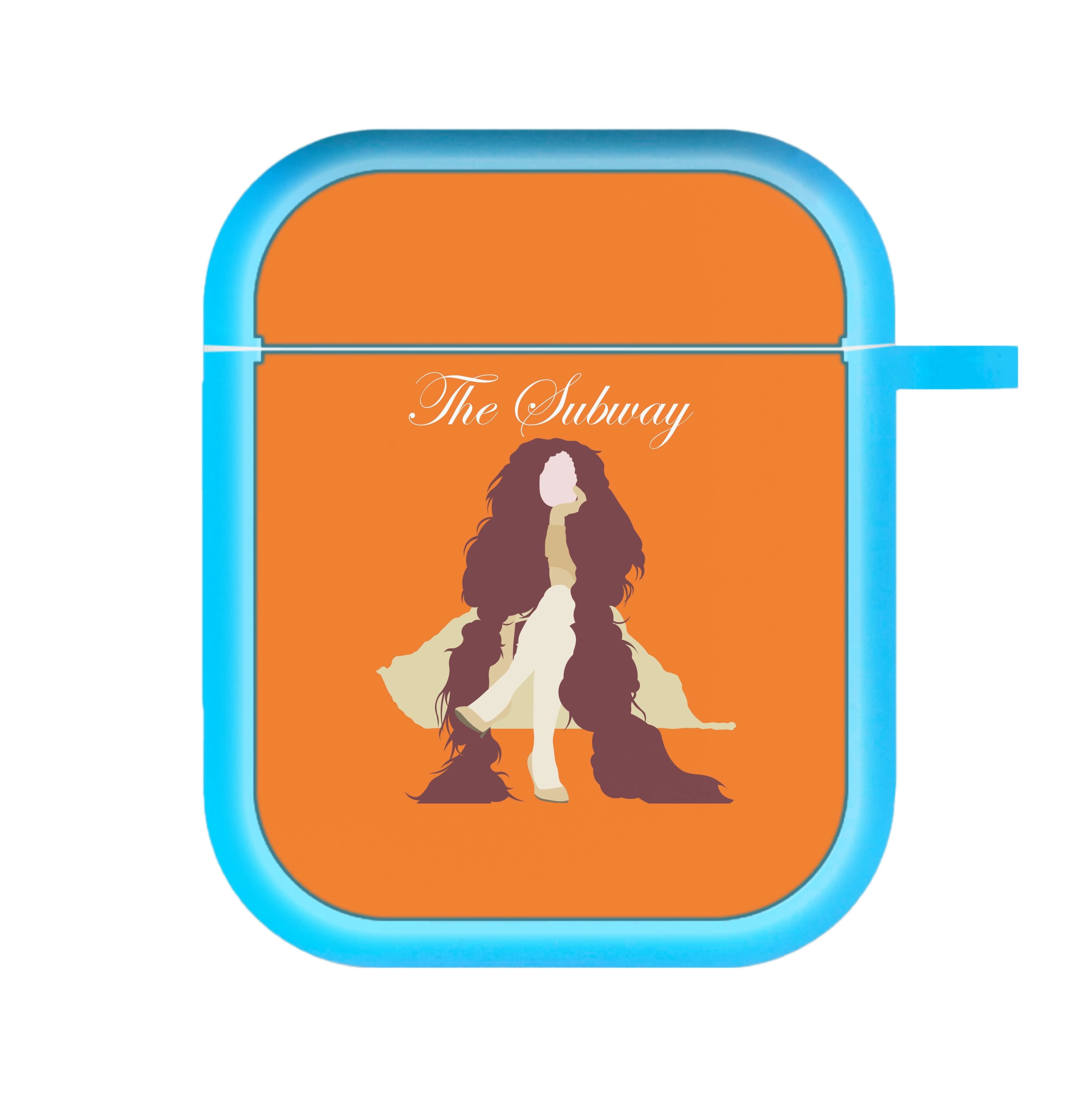 Subway Orange AirPods Case
