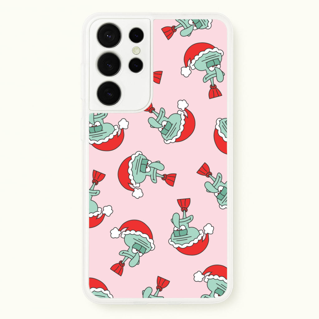 Oh Joy Cartoon Squid Pattern Galaxy S21 Ultra Case